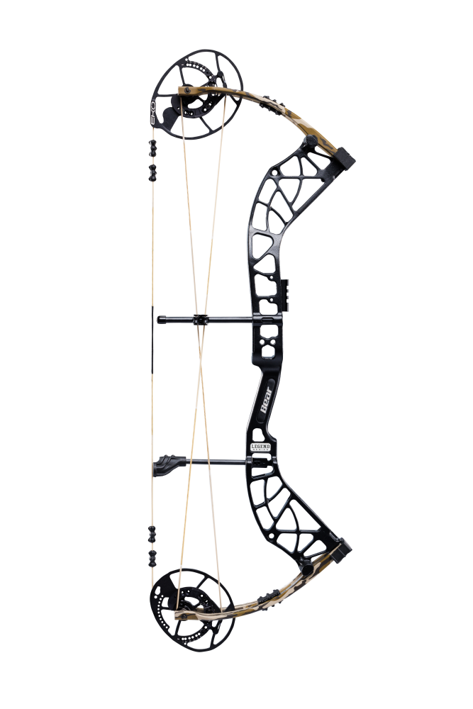 Bear Archery Whitetail INT Compound Bow - Stone / Right Hand / 55-70