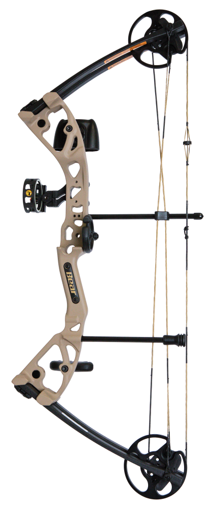 Bear Archery Limitless RTH Compound Bow - Tan / Right Hand / 25-50