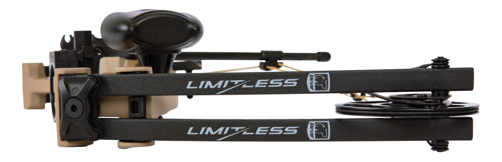 Bear Archery Limitless RTH Compound Bow - Tan / Right Hand / 25-50