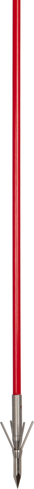 Cajun Bowfishing Fiberglass Arrow W/ 4 Barb Stinger