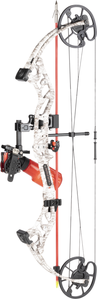 Cajun Bowfishing Sucker Punch Pro RTF Bowfishing Bow - Glow / Right Hand / 20-50