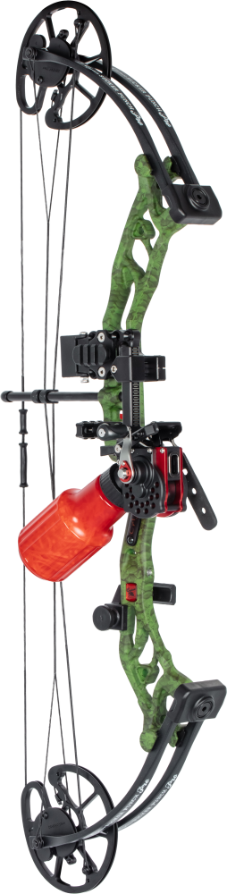 Cajun Bowfishing Sucker Punch Pro RTF Bowfishing Bow - Slime Green / Right Hand / 20-50