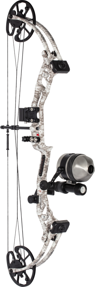Cajun Bowfishing Sucker Punch Pro RTF w Reclaim Reel Bowfishing Bow - Glow / Right Hand / 20-50