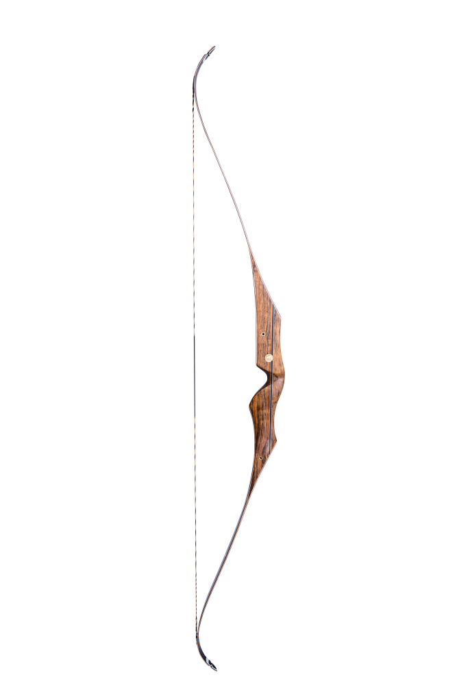Bear Archery 64" Super Kodiak Recurve Bow - Shedua With Black Stripe / Right Hand / 55 lbs.