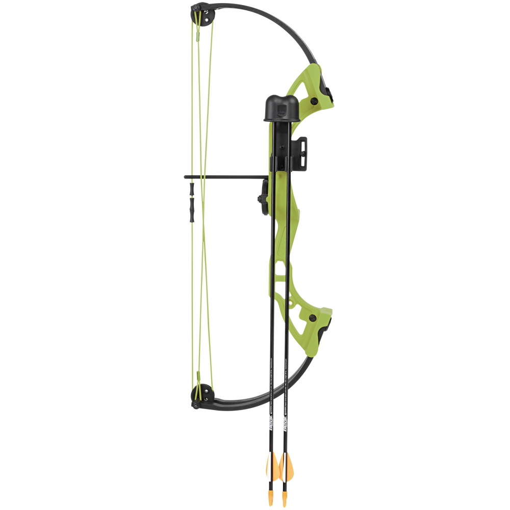 Bear Archery Brave Youth Bow - Green / Right Hand / Continuous up to 25