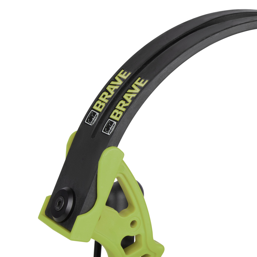 Bear Archery Brave Youth Bow - Green / Right Hand / Continuous up to 25