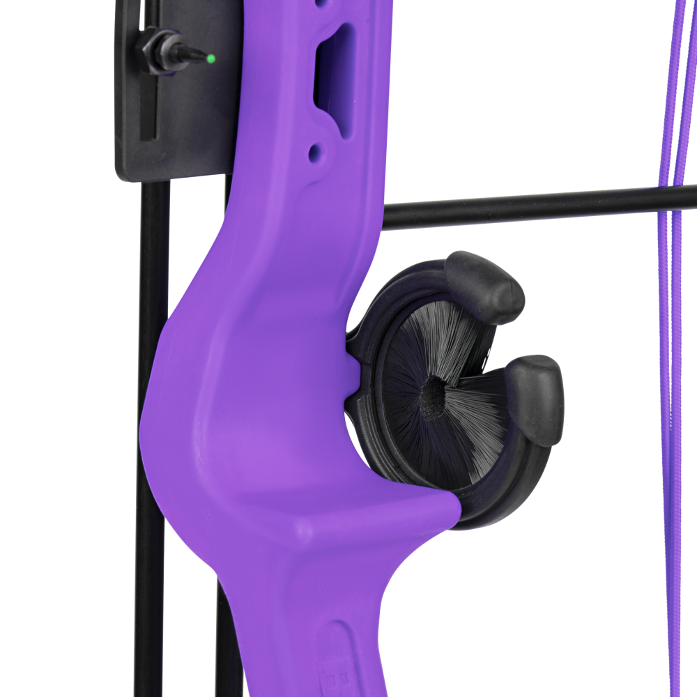 Bear Archery Brave Youth Bow - Purple / Right Hand / Continuous up to 25
