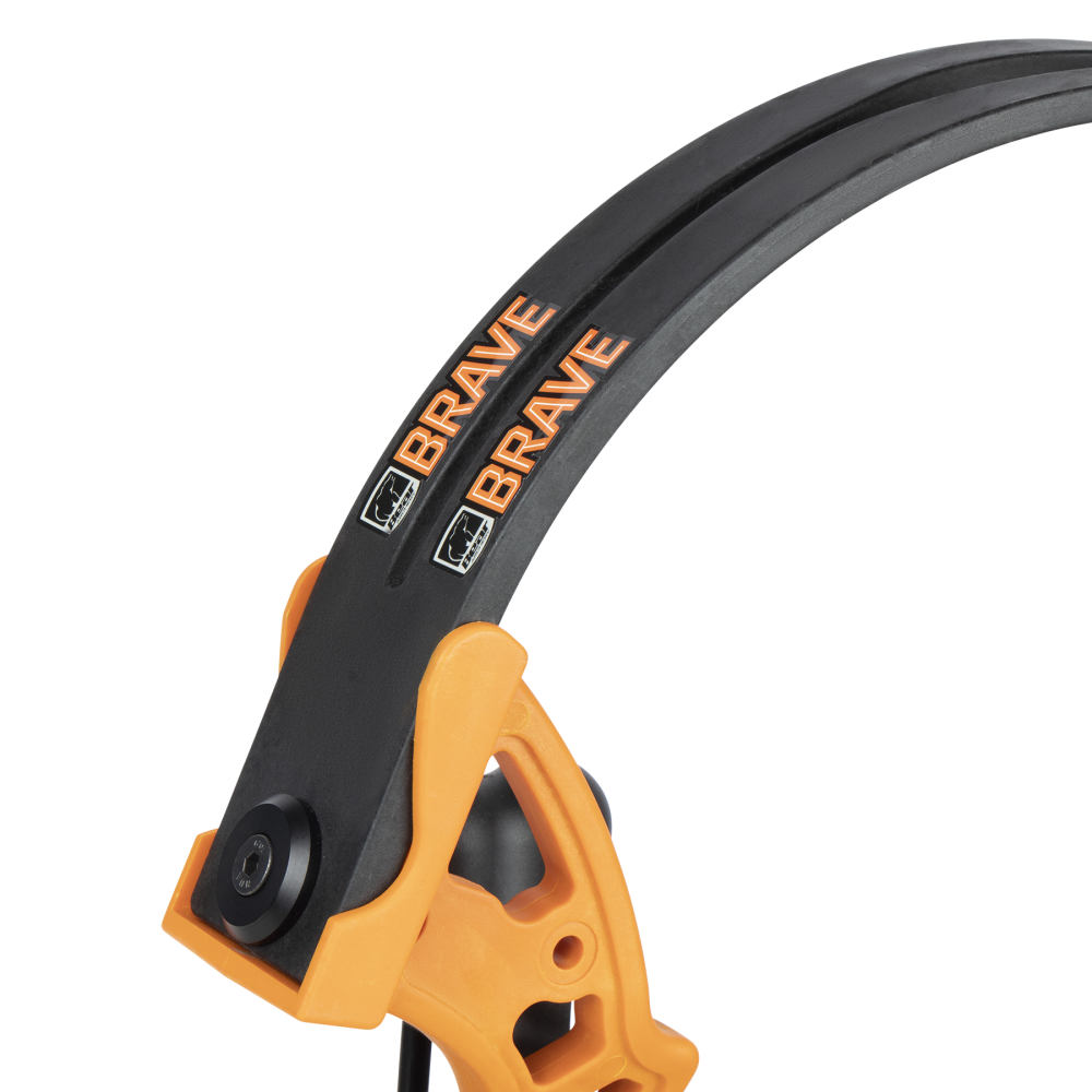 Bear Archery Brave Youth Bow - Orange / Right Hand / Continuous up to 25