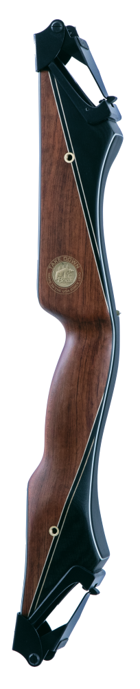 Bear Archery Fred Bear Take Down - Hammer Grip Edition - Bubinga Phenolic With Black Glass / Right Hand / A Handle