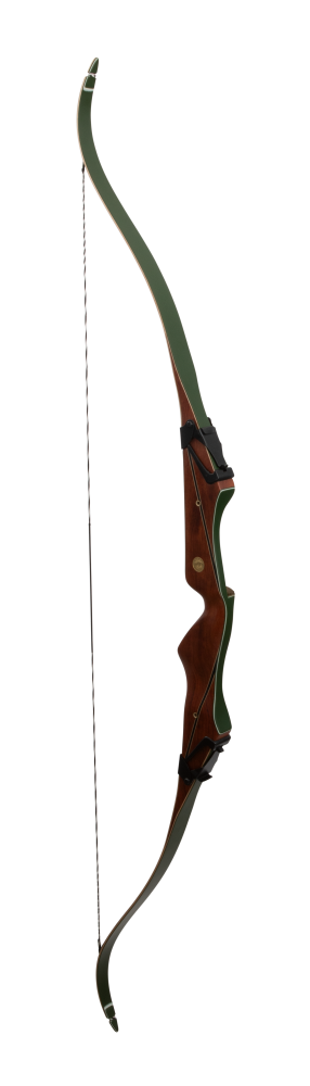 Bear Archery Fred Bear Take Down - Bubinga With Green Glass / Right Hand / B Handle