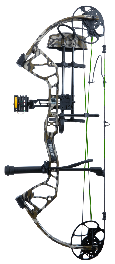 Bear Archery Gamekeeper Jr RTH Compound Bow - Mossy Oak Bottomland / Right Hand / 5-50 lbs.