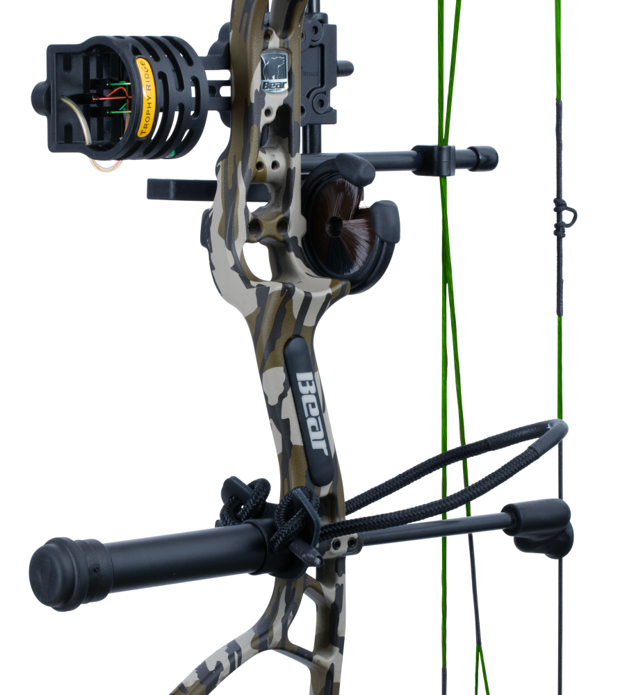 Bear Archery Gamekeeper Jr RTH Compound Bow - Mossy Oak Bottomland / Right Hand / 5-50 lbs.