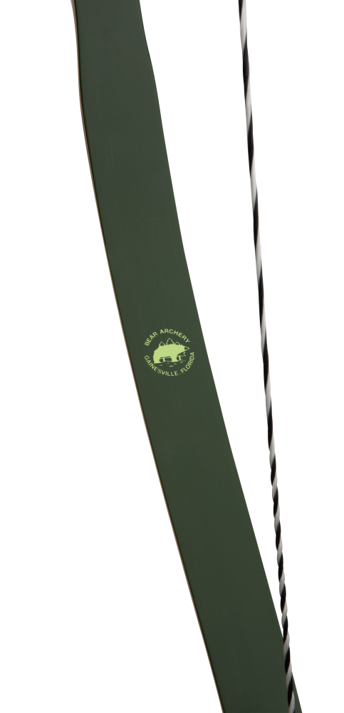 Bear Archery Take Down Limbs Green Glass - Bubinga with Green Glass / 40 lbs. / #3