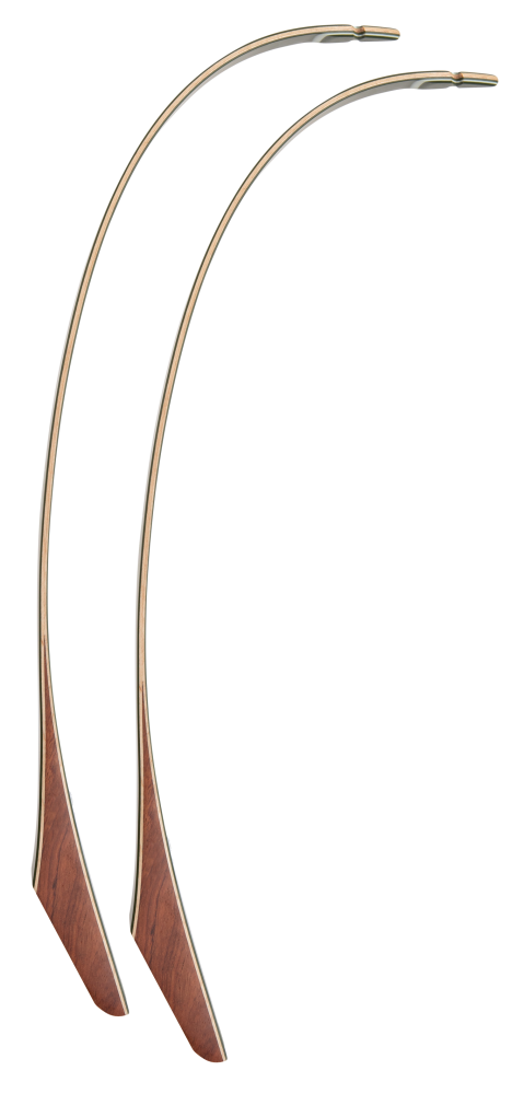 Bear Archery Take Down Limbs Green Glass - Bubinga with Green Glass / 50 lbs. / #3