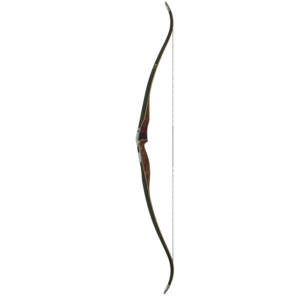Bear Archery Kodiak Recurve Bow - Shedua/Purple Heart/Green Glass / Right Hand / 45 lbs.