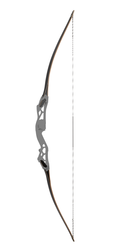 Bear Archery Take Down Longbow Limbs - Black / 40 lbs.