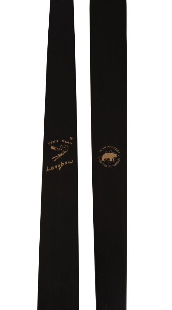Bear Archery Take Down Longbow Limbs - Black / 55 lbs.