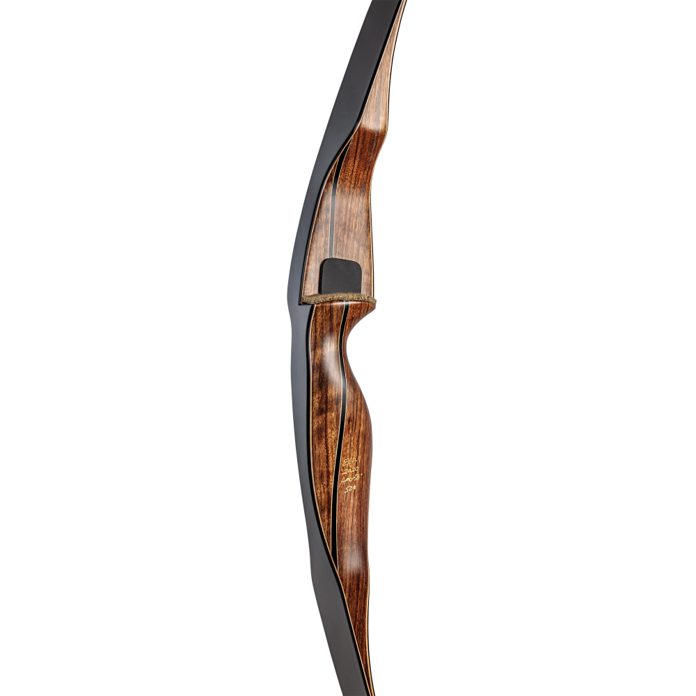 Bear Archery Super Grizzly Recurve Bow - Shedua With Black Stripe / Right Hand / 50 lbs.