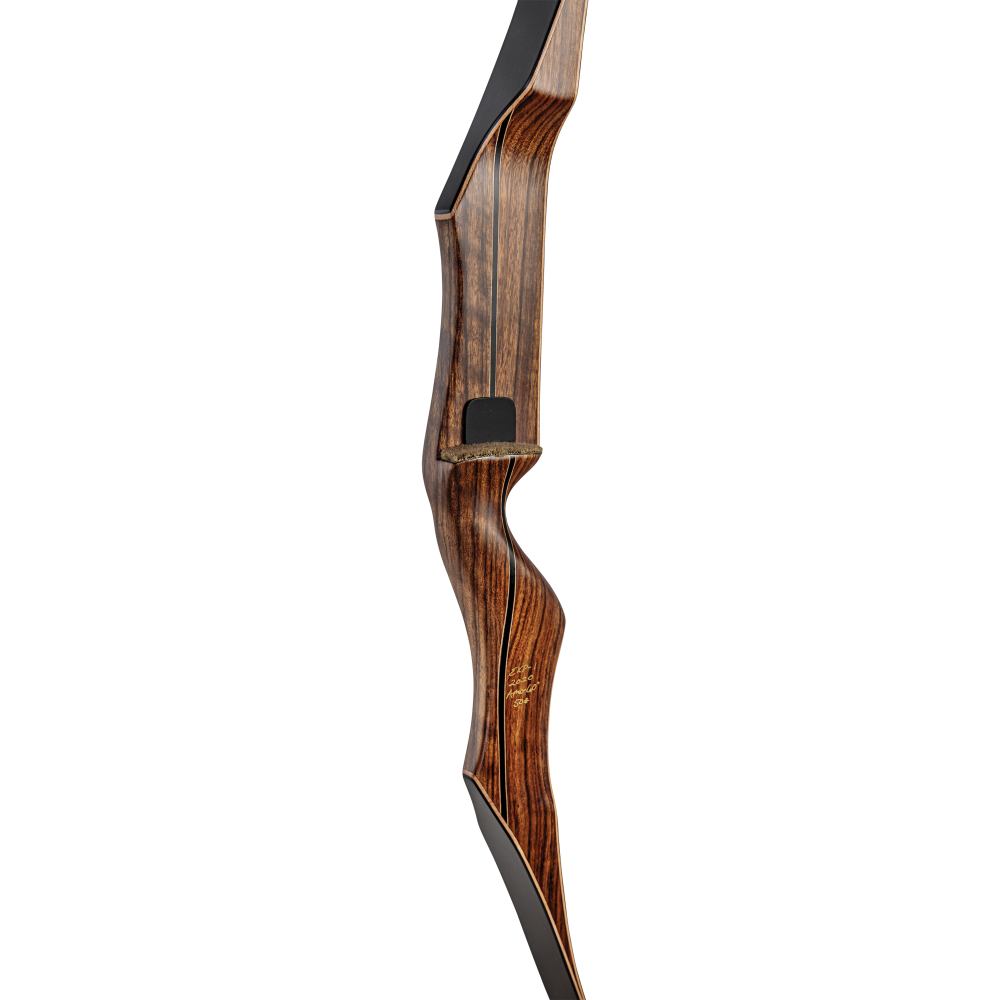 Bear Archery Super Kodiak Recurve Bow - Shedua With Black Stripe / Left Hand / 35 lbs.