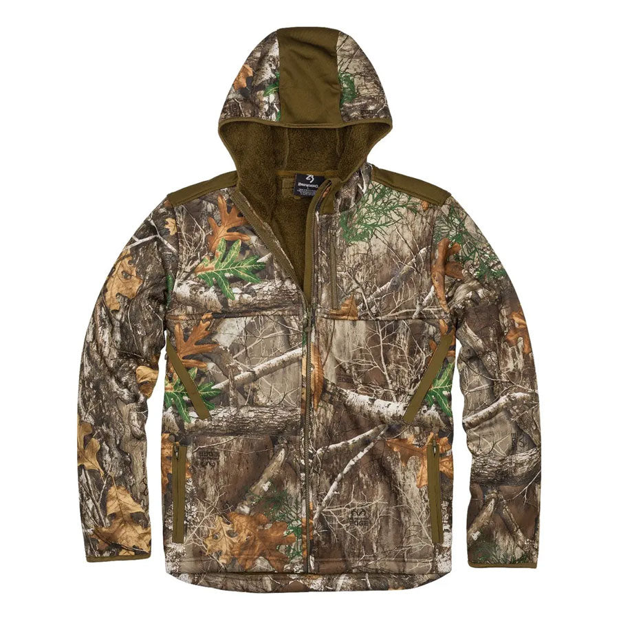 Browning High Pile Hooded Jacket Realtree Edge