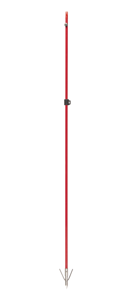 Cajun Bowfishing Fiberglass Arrow W/ Piranha Long Barb XT
