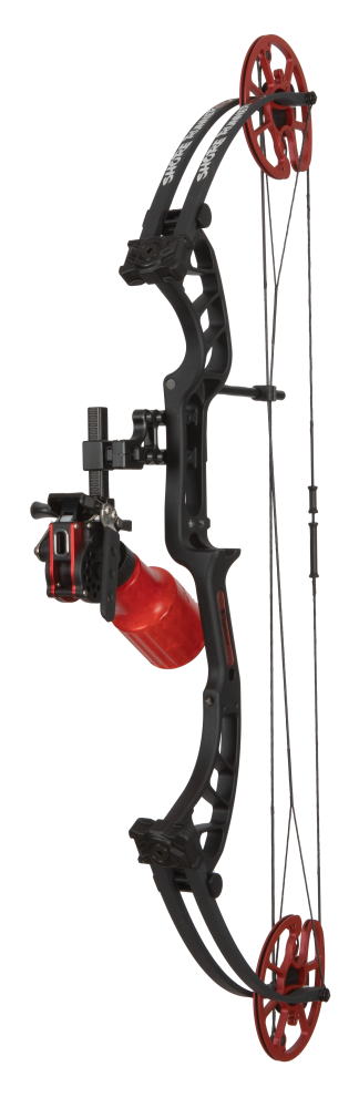 Cajun Bowfishing Shore Runner EVW Bowfishing Bow - Black/Red / Right Hand