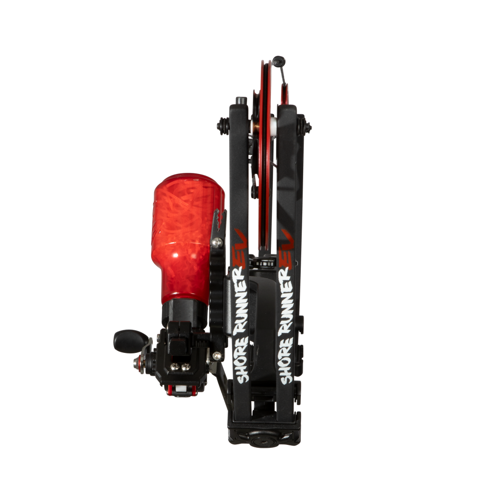 Cajun Bowfishing Shore Runner EVW Bowfishing Bow - Black/Red / Right Hand