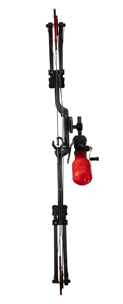 Cajun Bowfishing Shore Runner EVW Bowfishing Bow - Black/Red / Right Hand