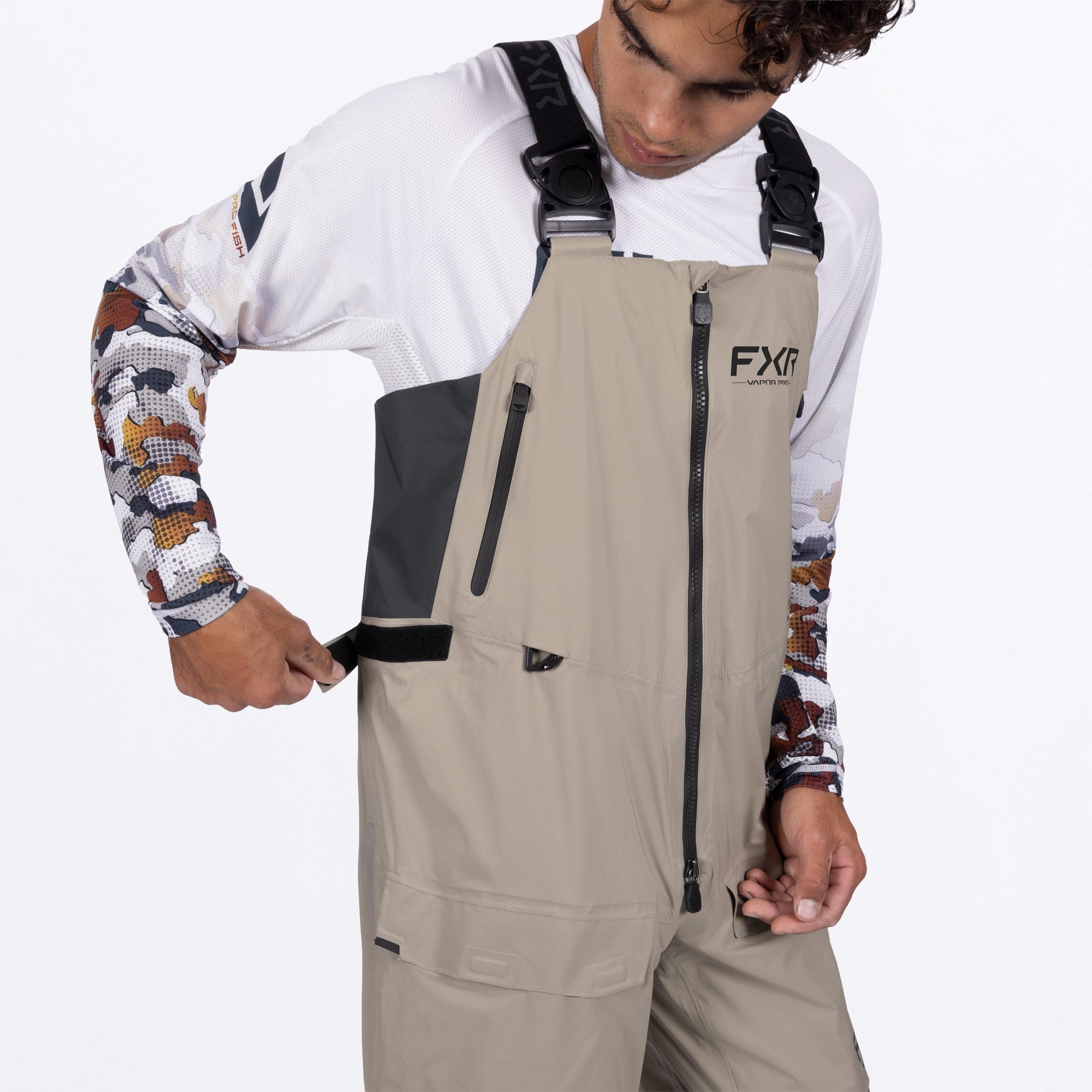 FXR Men's Vapor Pro Tri-Laminate Bib Pant