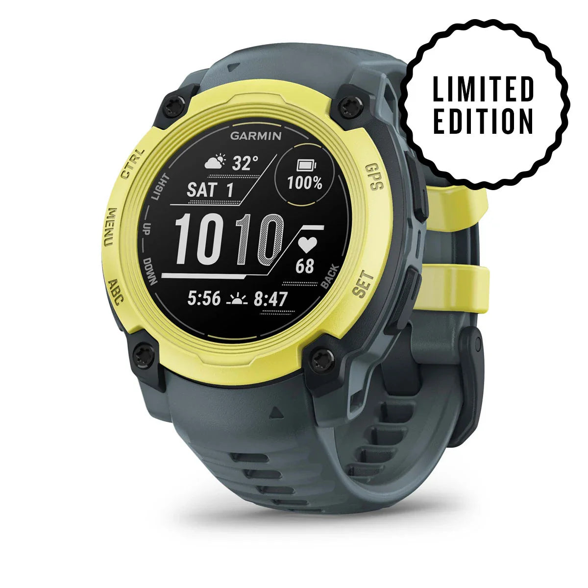 Garmin Instinct E – 40 mm Electric Lime with Twilight Band