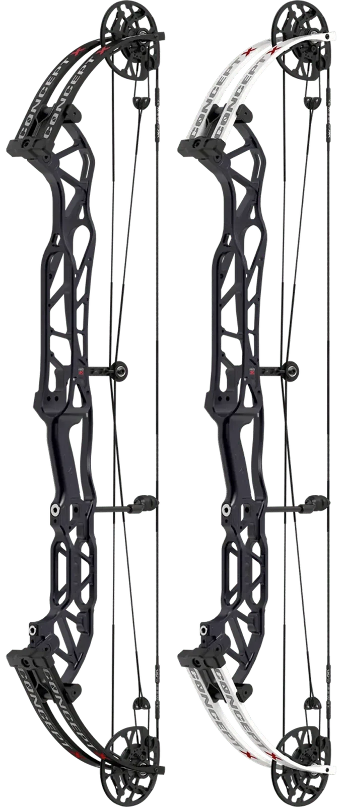 Hoyt Concept X 40 - Blue on Black