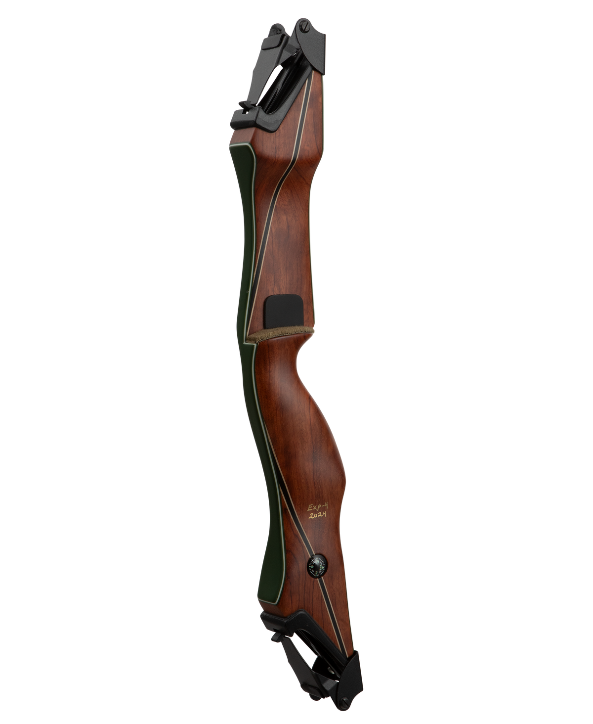 Bear Archery Fred Bear Take Down - Bubinga With Green Glass / Right Hand / B Handle