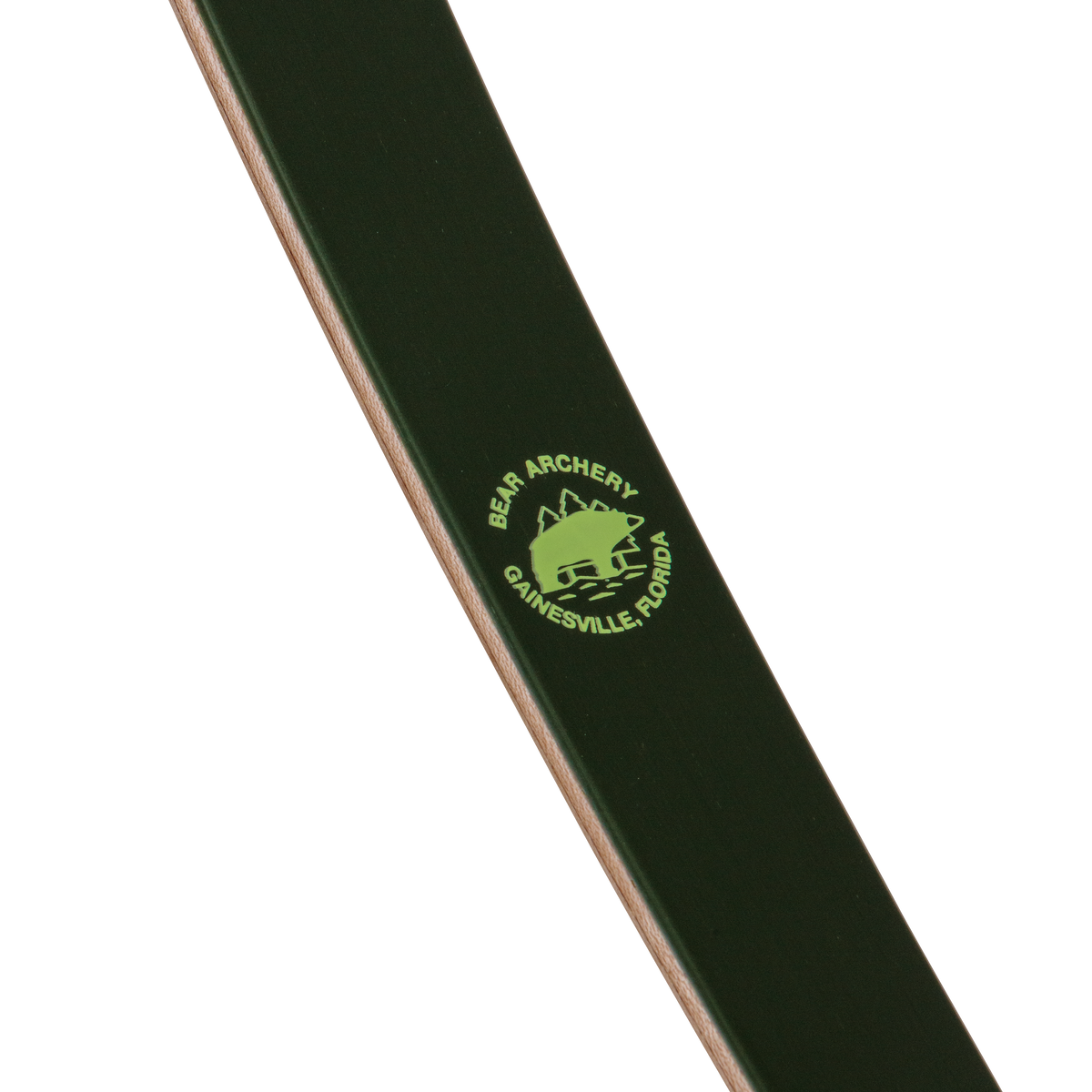 Bear Archery Kodiak Recurve Bow - Shedua/Purple Heart/Green Glass / Right Hand / 55 lbs.