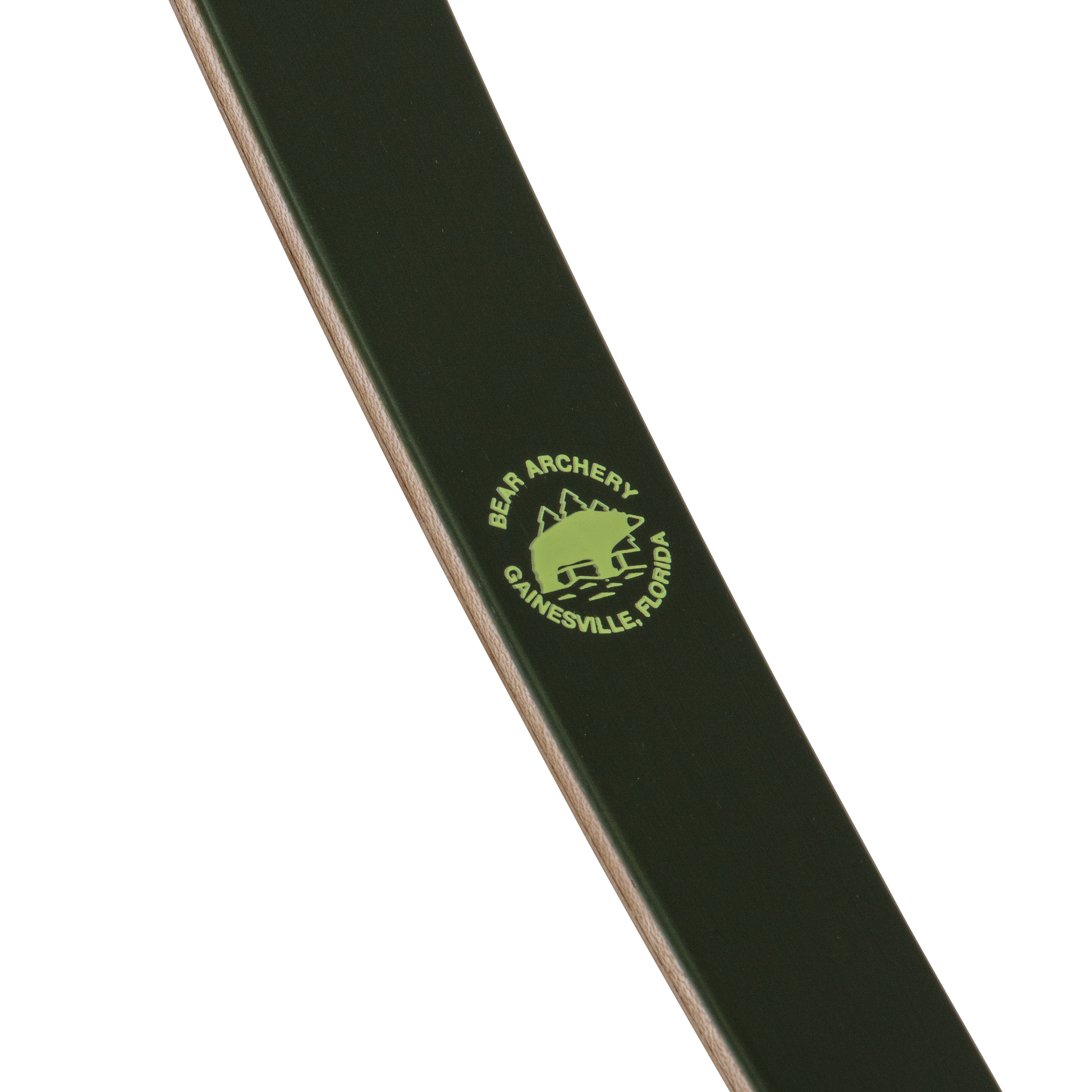Bear Archery Kodiak Recurve Bow - Shedua/Purple Heart/Green Glass / Left Hand / 60 lbs.
