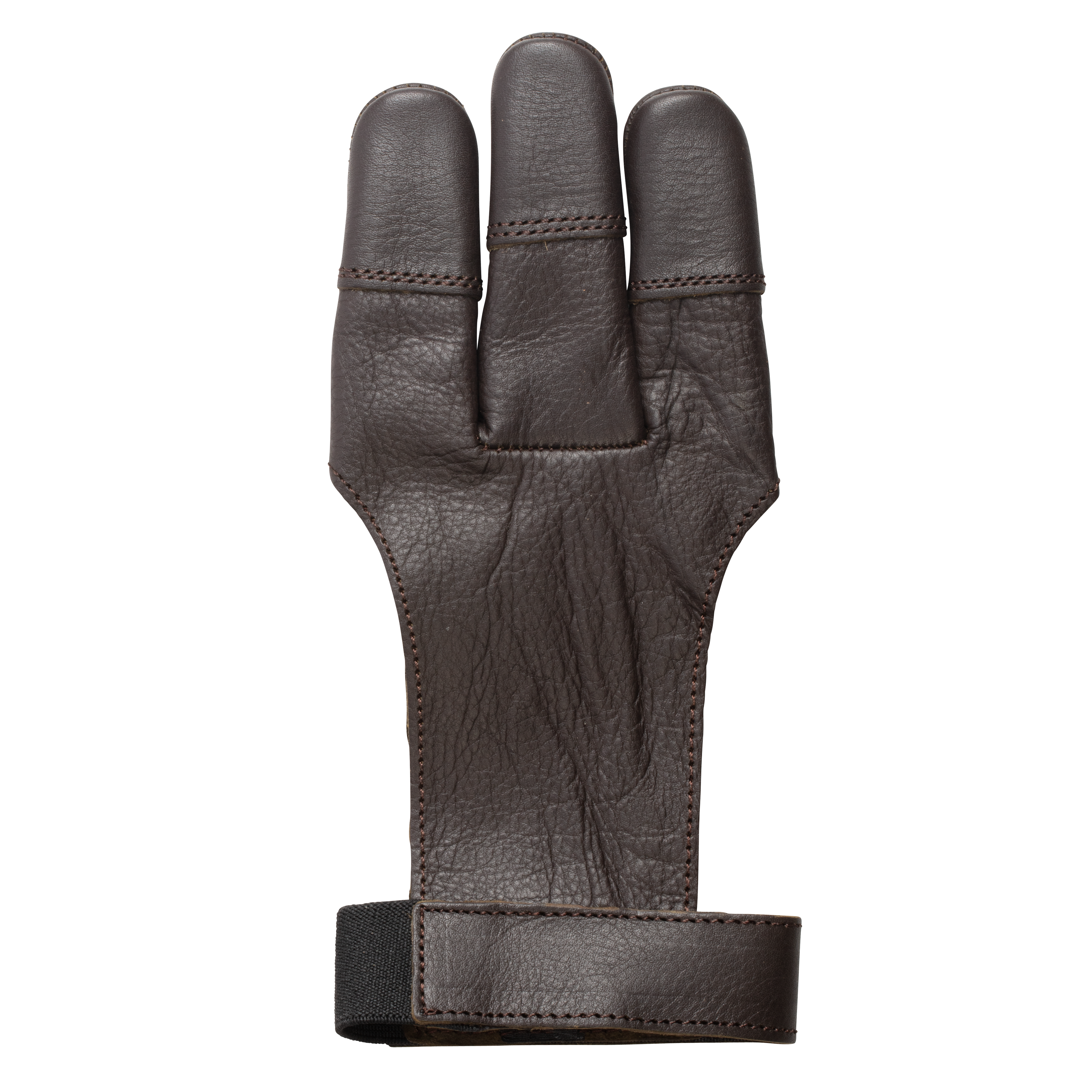 Bear Archery Leather 3 Finger Shooting Glove - Medium