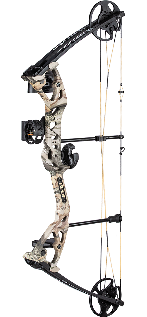 Bear Archery Limitless RTH Compound Bow - God's Country / Right Hand / 25-50