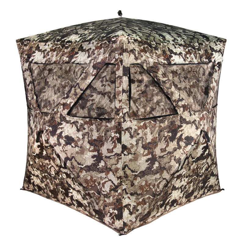 Muddy Ground Blind 250 Veil camouflage hub blind MUD-GB250 product photograph on white 800 x 800 canvas