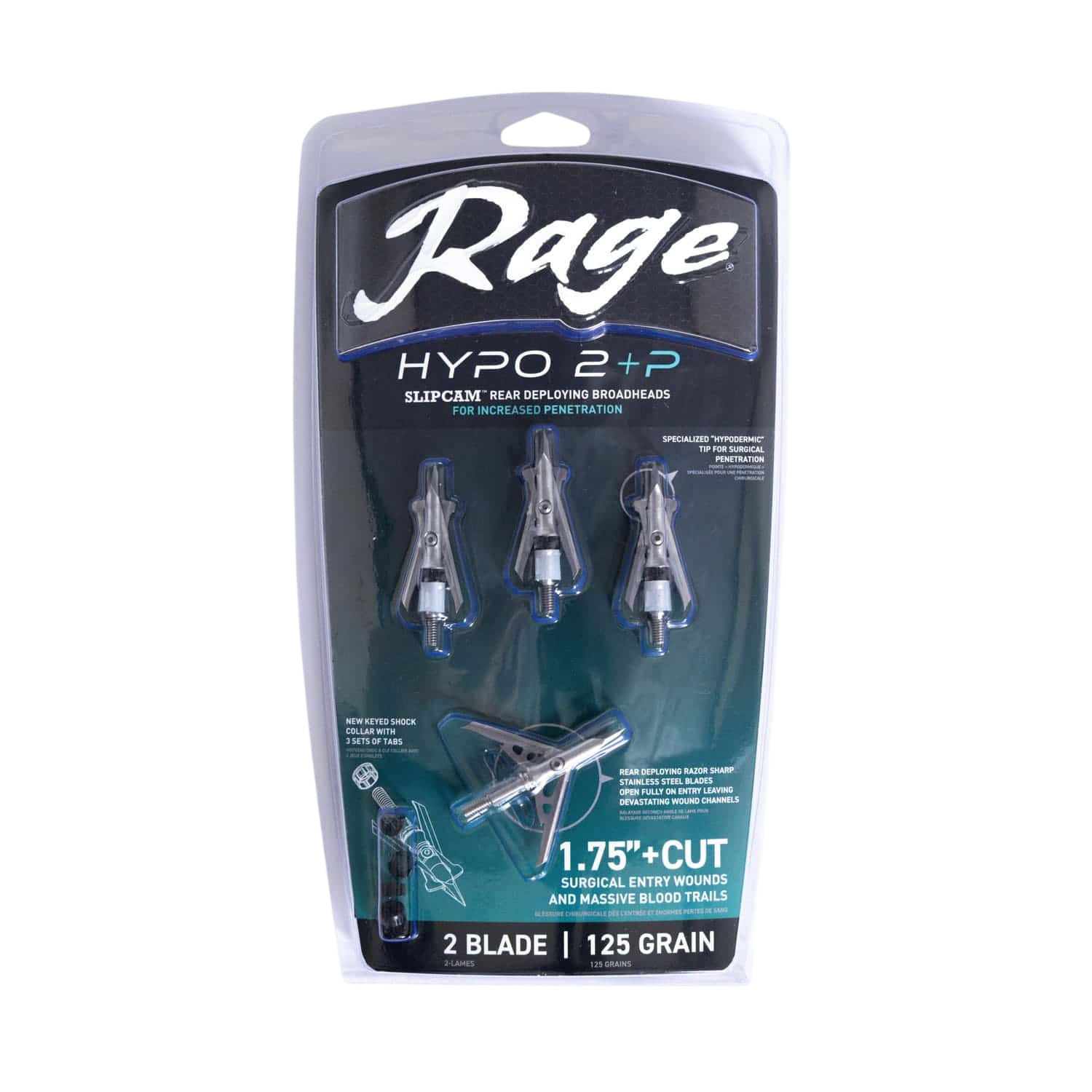 Rage Hypo 2 +P - 125 Grain