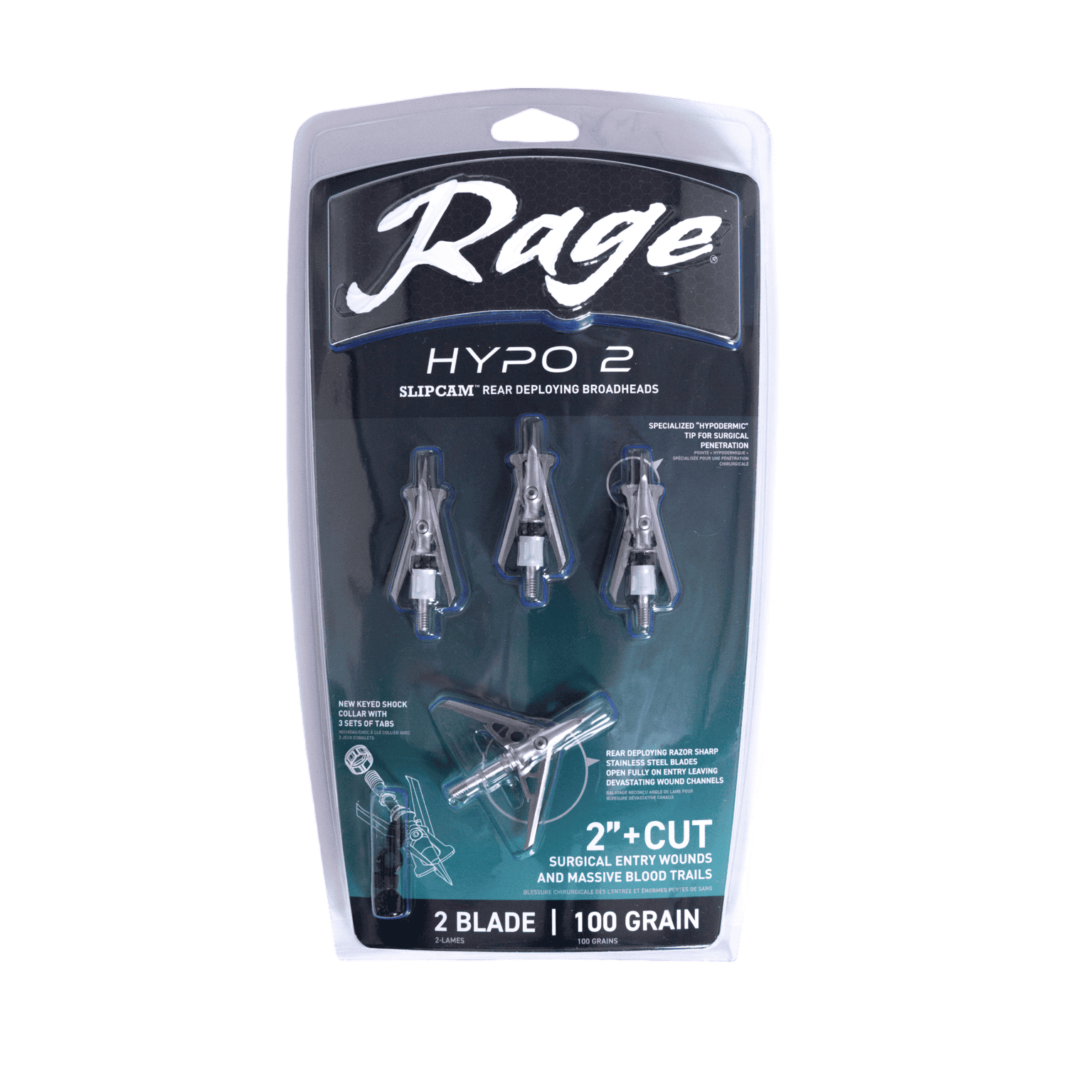 Rage Hypo 2 - 125 Grain