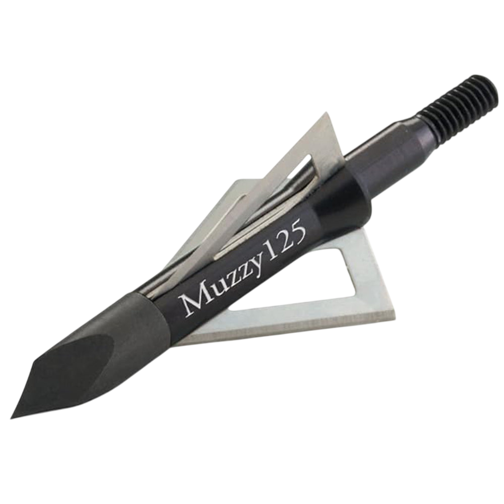 Muzzy 3-Blade 125 Grain fixed broadheads 6-pack
