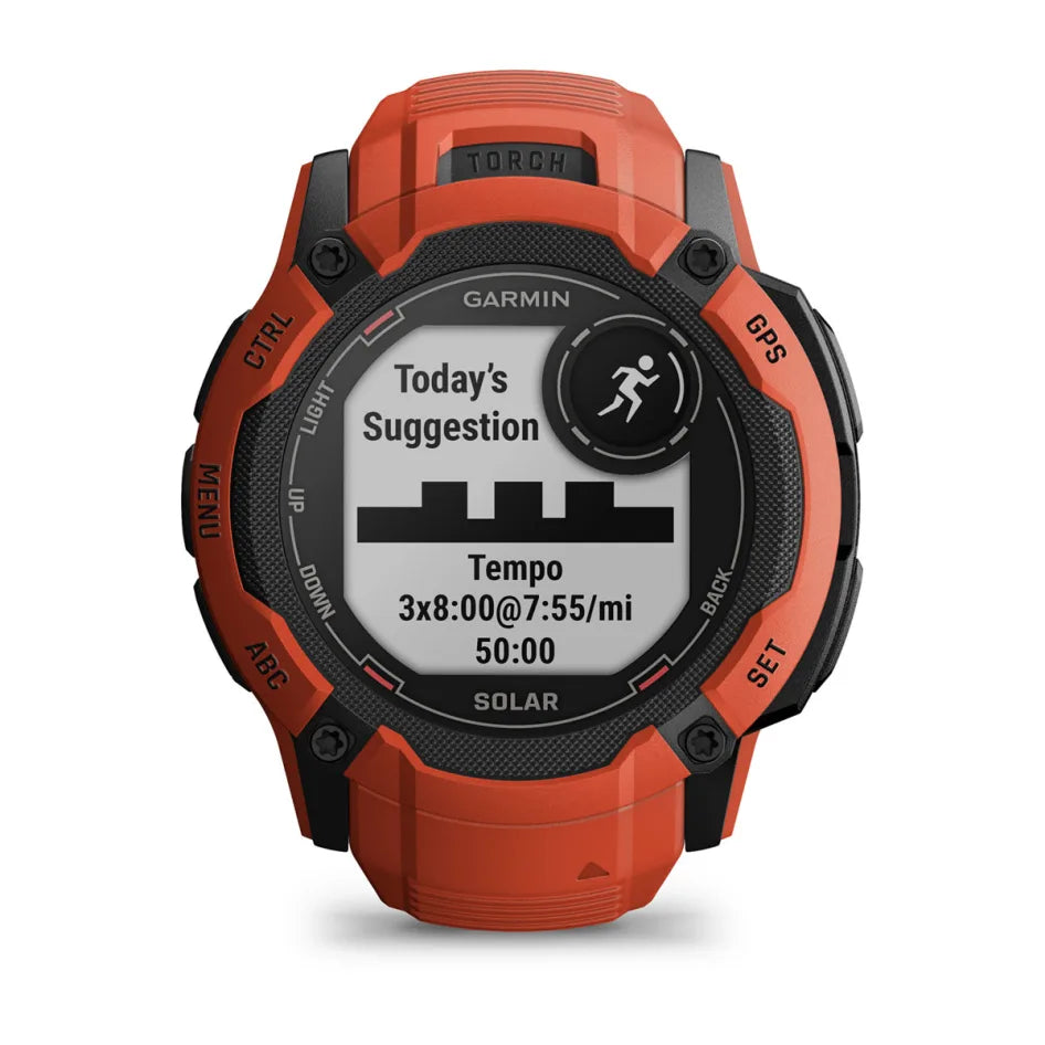 Garmin Instinct 2X Solar Flame Red