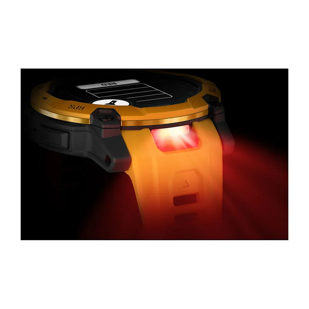 Garmin Instinct 3 – 50 mm Solar Sunburst with Sunburst / Gray Band