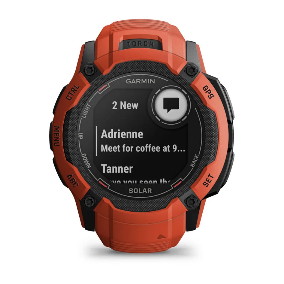 Garmin Instinct 2X Solar Flame Red