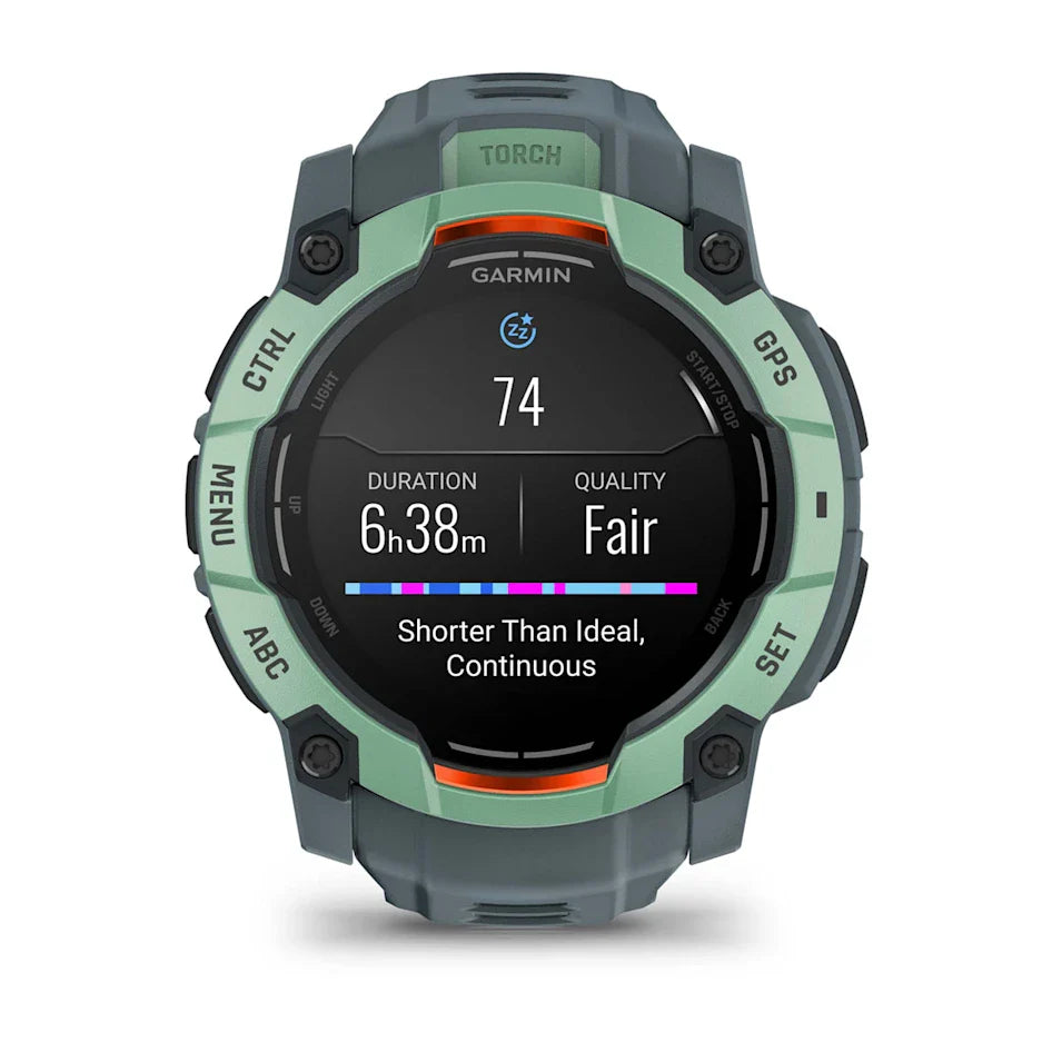 Garmin Instinct 3 – 50 mm, AMOLED Neo Tropic with Twilight Band