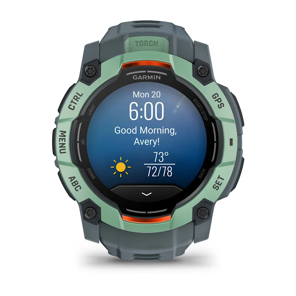 Garmin Instinct 3 – 50 mm, AMOLED Neo Tropic with Twilight Band