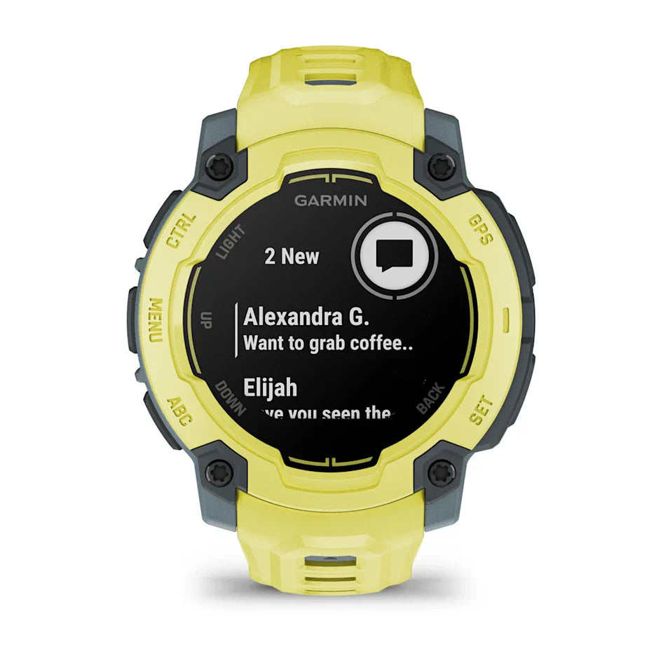 Garmin Instinct E – 45 mm Electric Lime with Electric Lime Band