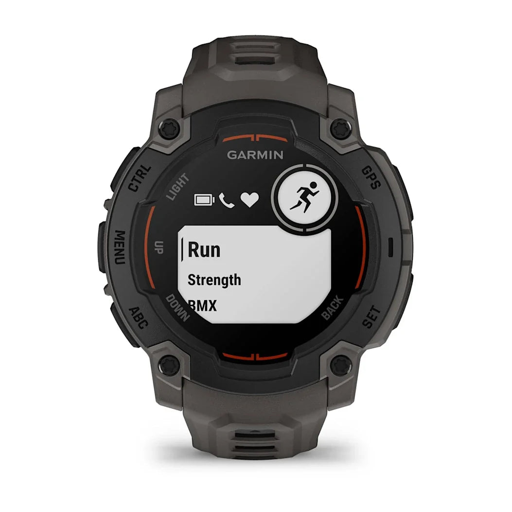 Garmin Instinct® E – 45 mm Black with Charcoal Band