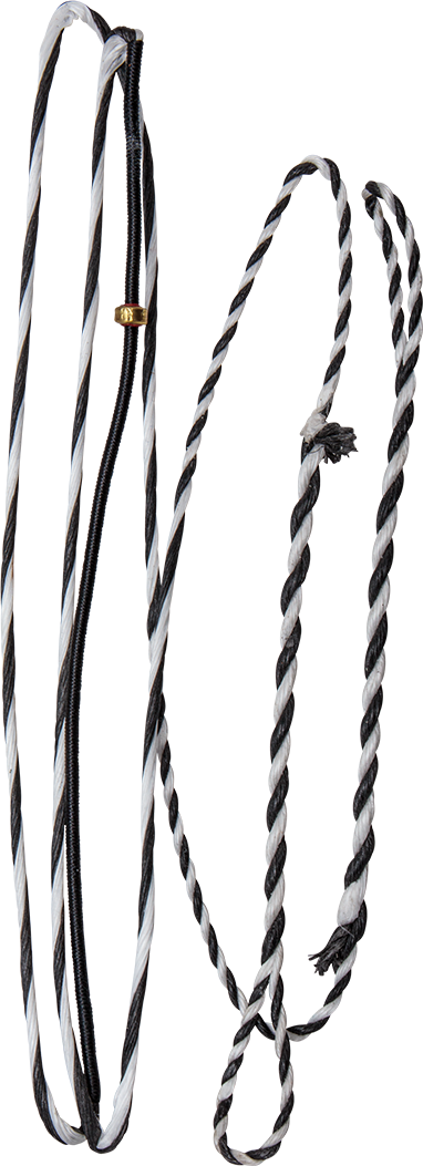 Bear Archery Take Down Bow String - Black And White / 56"