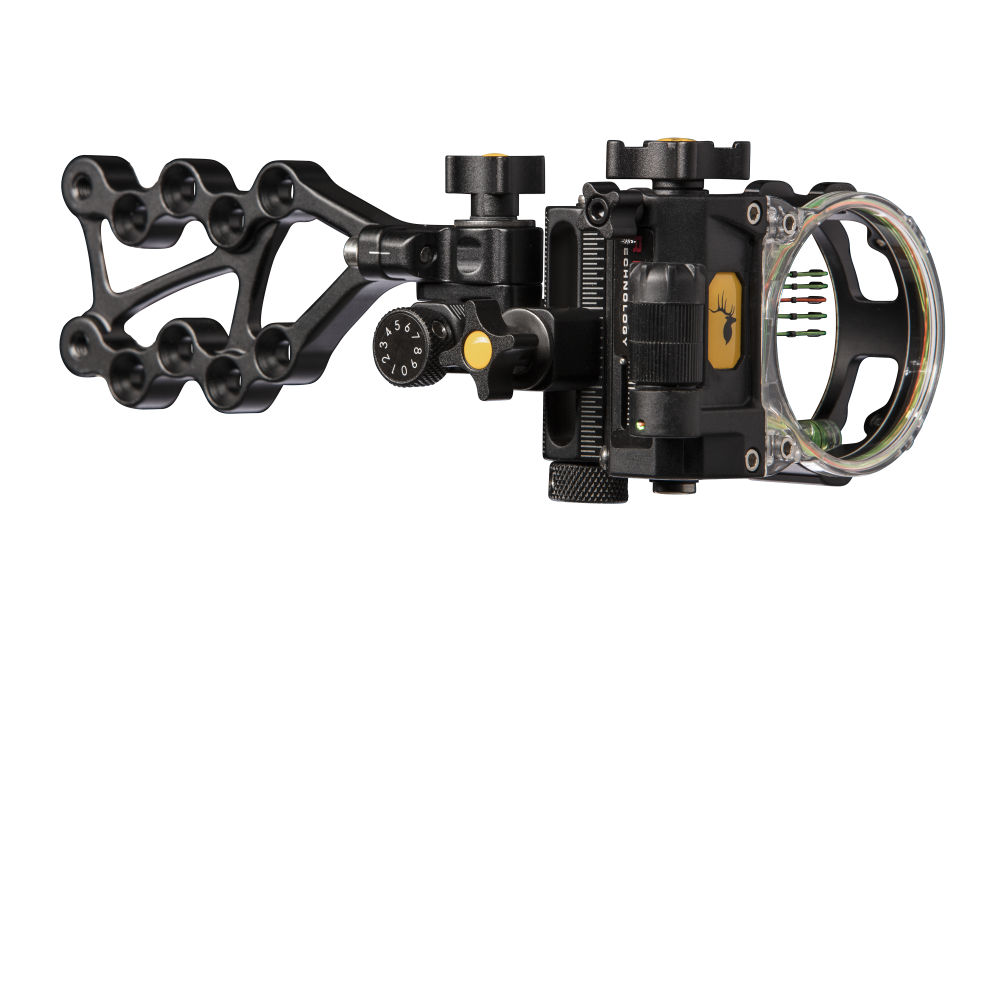 Trophy Ridge React® Pro Bow Sight - Black / Left Hand / .019