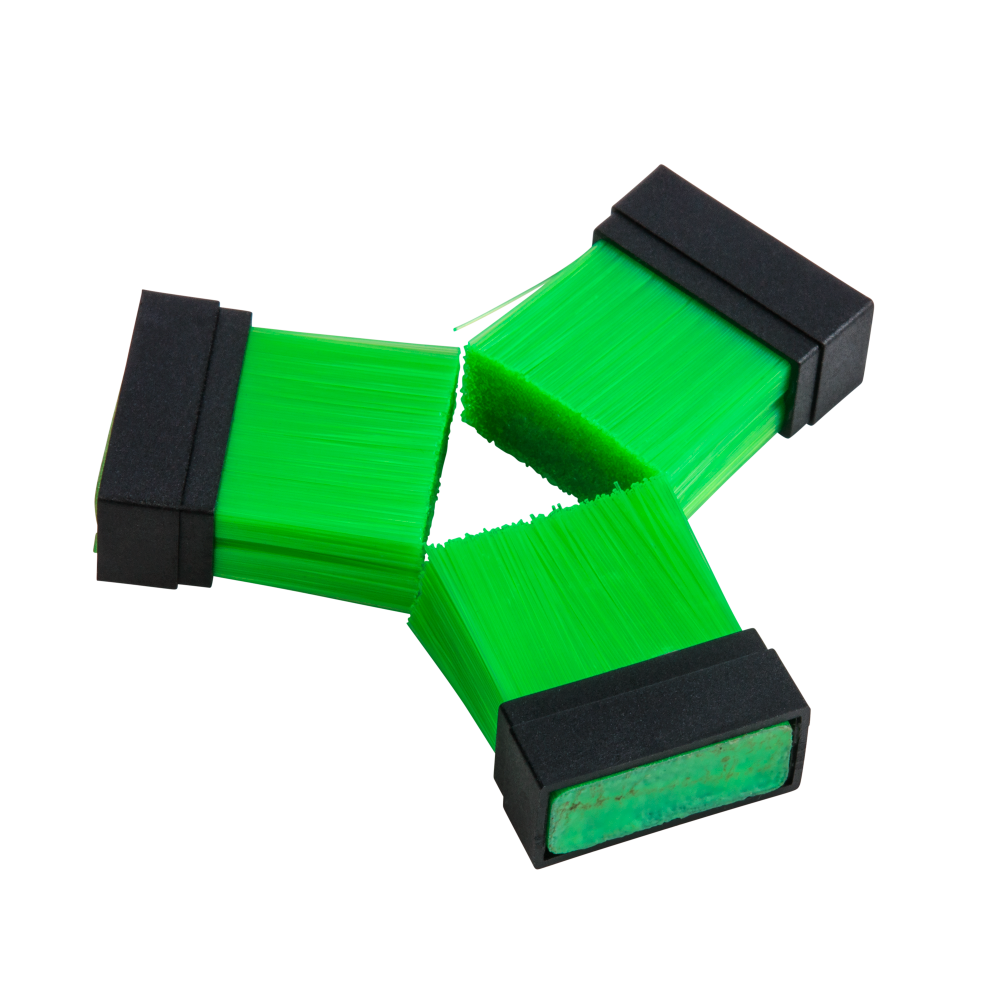 Trophy Ridge Whisker Biscuit V Replacement Bristles - Flo Green